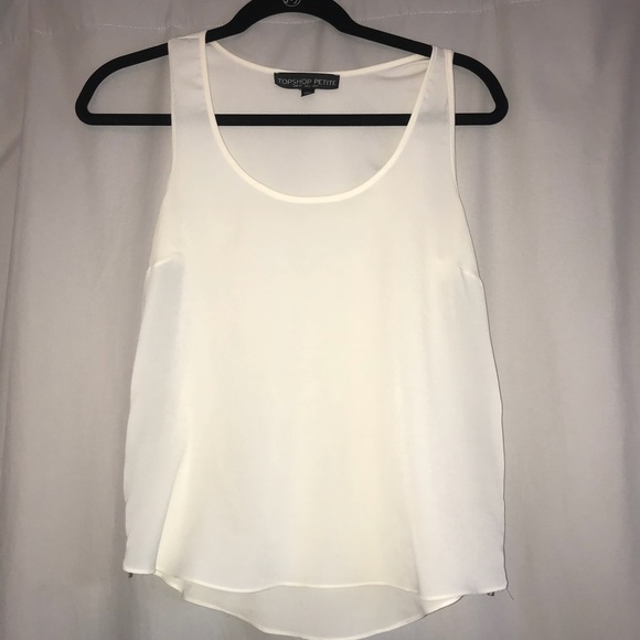 Silk Topshop Zipper Top! - Picture 4 of 5